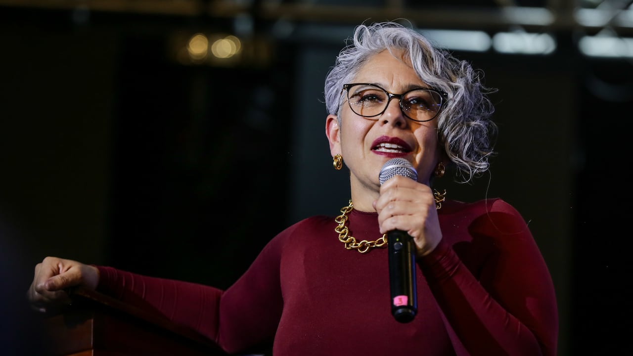 María José Pizarro, senadora del Pacto Histórico y jefa de debate del candidato presidencial, Iván Cepeda.