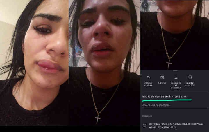 Daniela Cortes denunció a Villa en 2020
