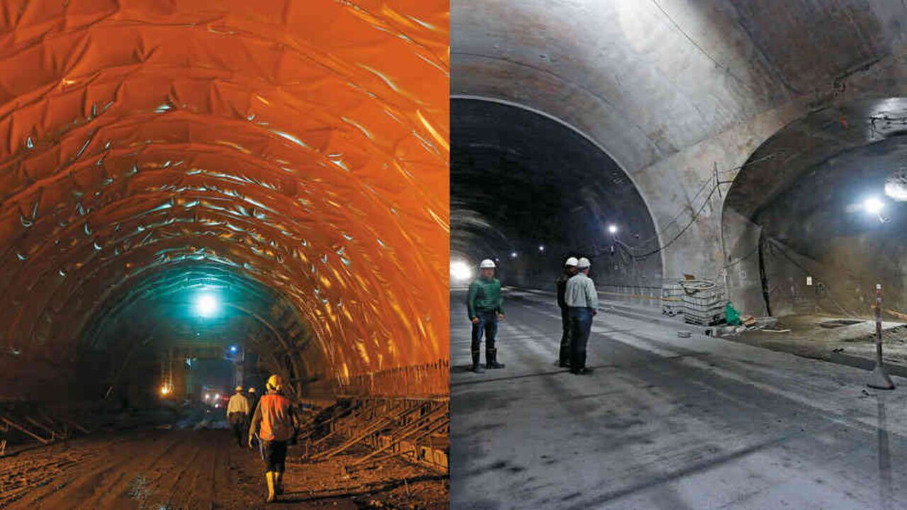 Actualmente se avanza en la instalación de los equipos electromecánicos del túnel principal. Este proceso va en un 83%.