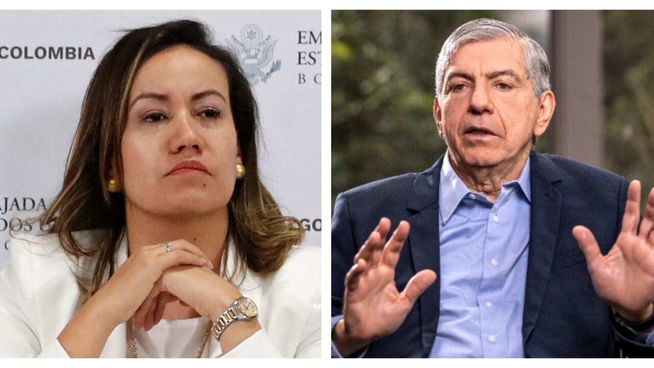 Carolina Corcho y el expresidente César Gaviria