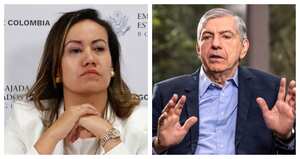 Carolina Corcho y el expresidente César Gaviria