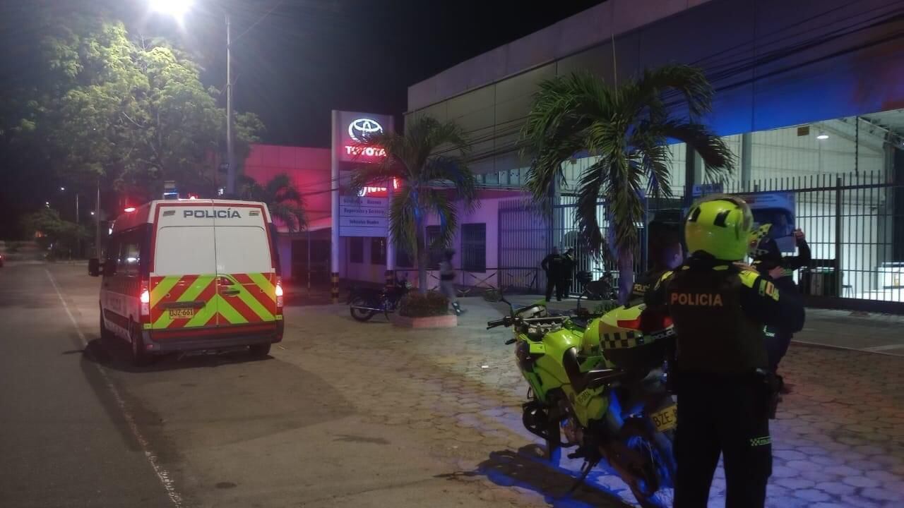 El hecho se registró en horas de la noche jueves 14 de marzo.