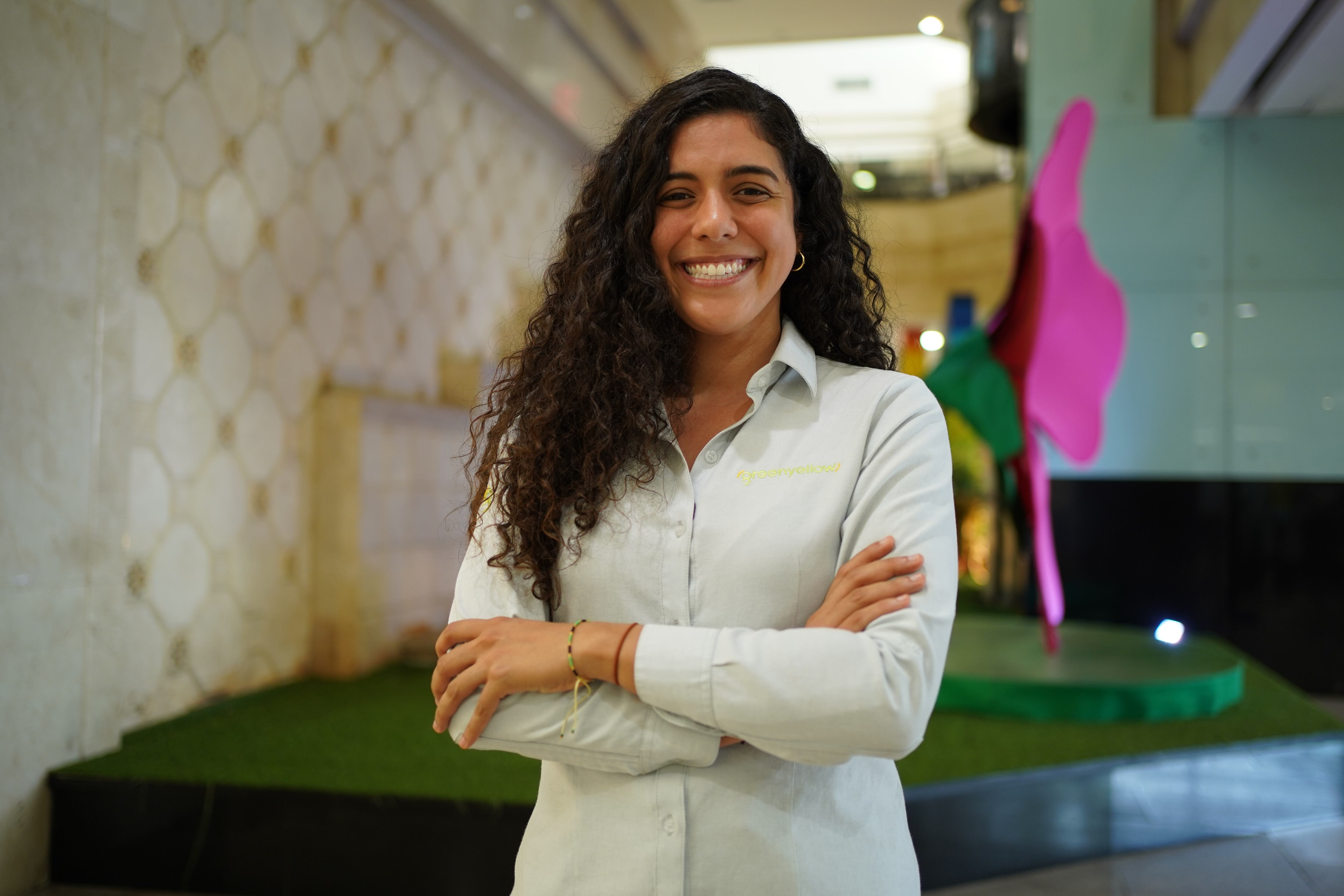 Juliana López, ejecutiva comercial de GreenYellow.