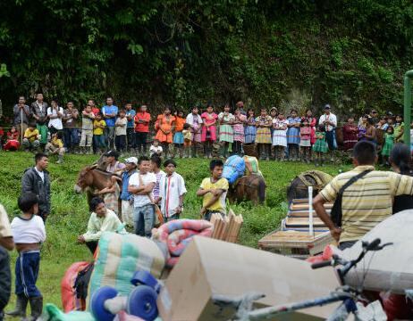 El retorno de los emberás es el primero de esta magnitud que hasta ahora ha organizado el Sistema nacional de atención y reparación a las víctimas.