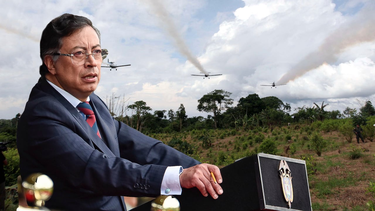 Gustavo Petro Fumigación cultivos