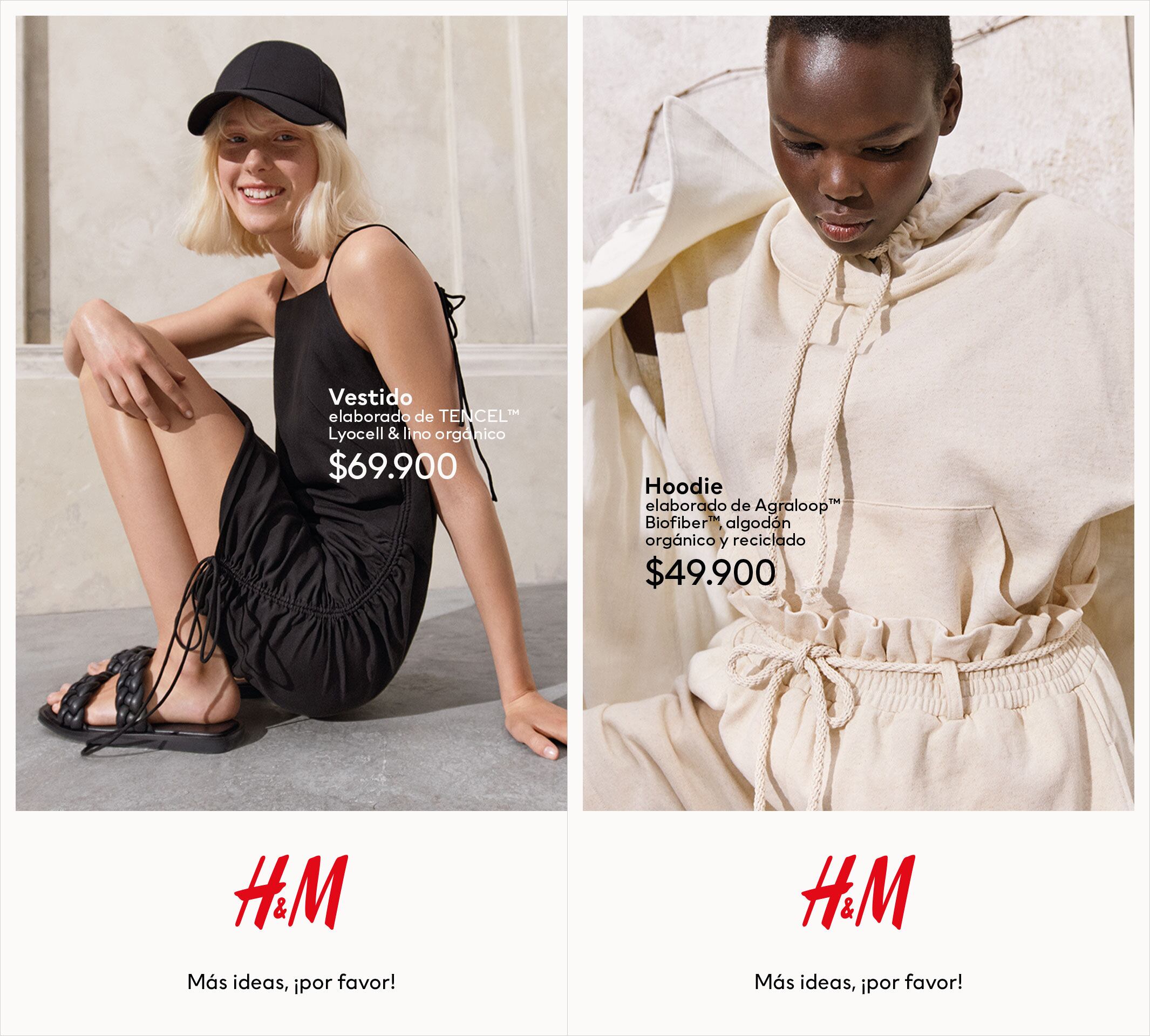 El algodón orgánico, del cual el grupo H&M es el mayor consumidor mundial, siempre es rastreable y se cultiva de acuerdo con un estándar estricto y controlado por un organismo de certificación independiente.