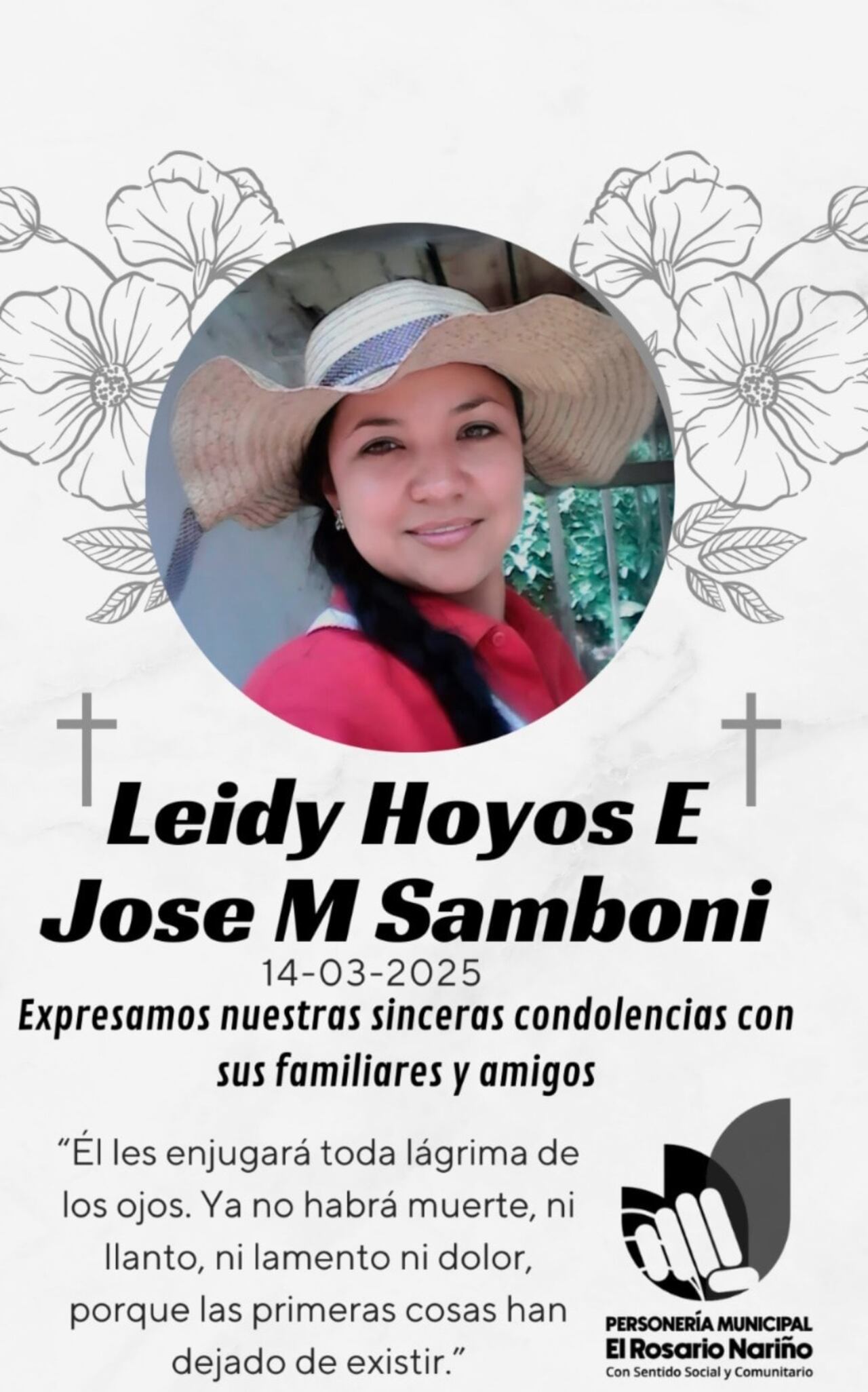 Las autoridades del municipio de El Rosario, Nariño, rechazaron este doble homicidio, registrado en una zona que ahora es disputada por varios grupos armados ilegales.