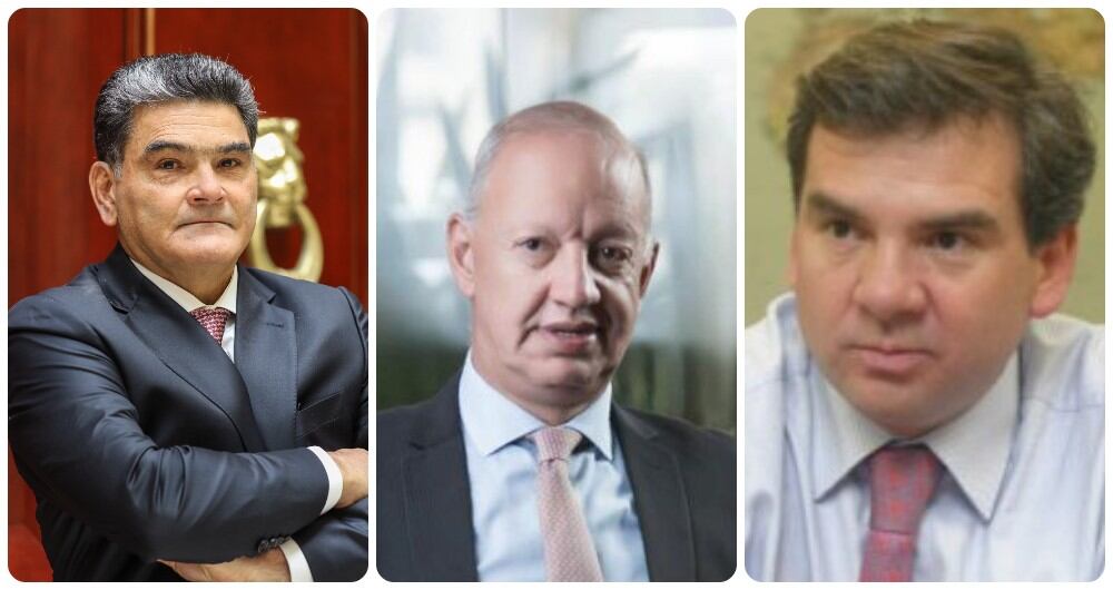 Gregorio Eljach, Darío Bazzani y Germán Varón Cotrino; tres de los 10 aspirantes a la Procuraduría por la Corte Suprema de Justicia.