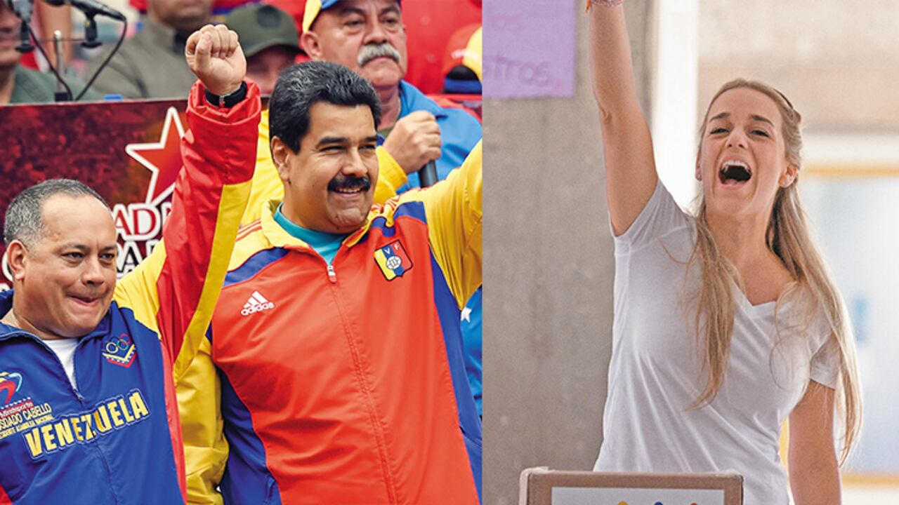 Nicolás Maduro salió debilitado pero el chavismo aún cuenta con una votación significativa y tendrá la Presidencia por tres años más. La oposición tendrá que tomar decisiones difíciles. En la foto, Lilian Tintori.