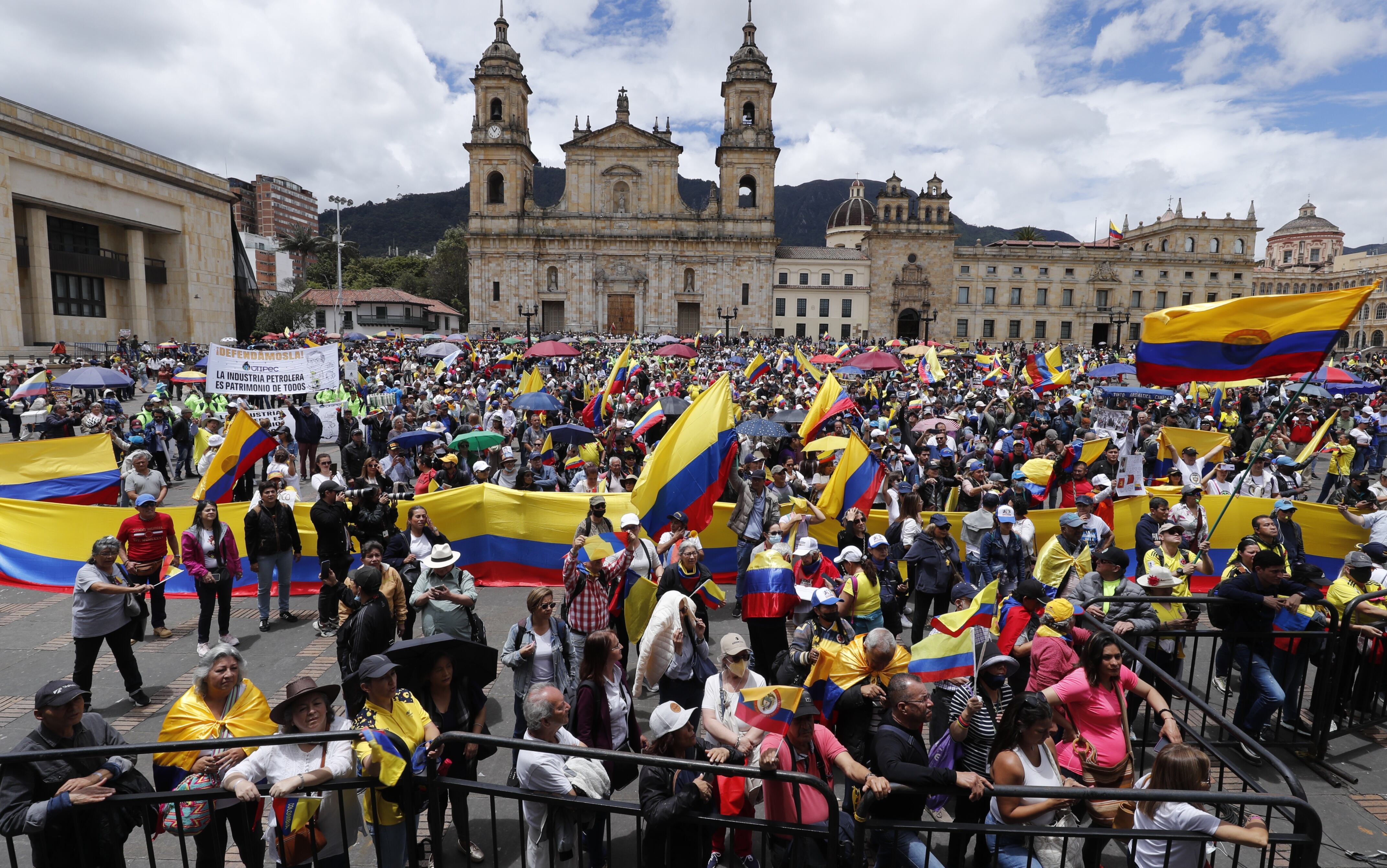 Marcha de la Mayoría 16 de agosto contra el gobierno de Gustavo Petro