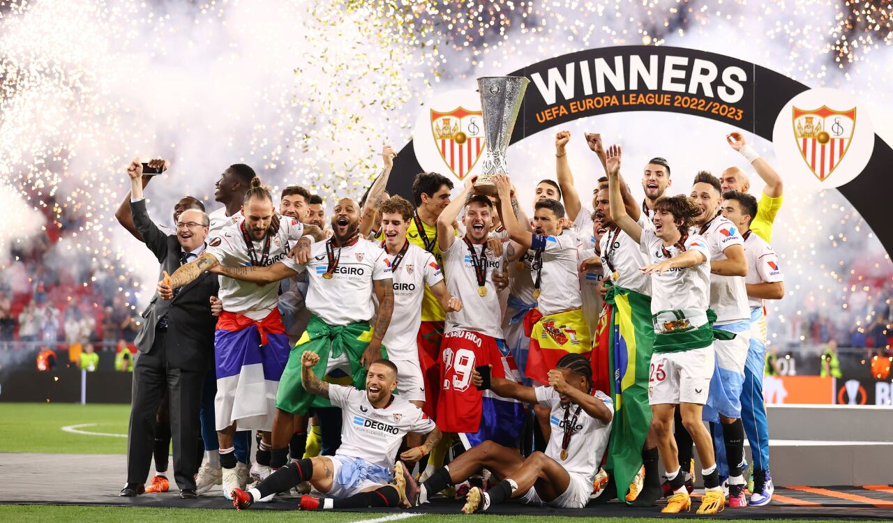 Sevilla F.C. domina la Europa League con siete títulos en la historia del torneo.