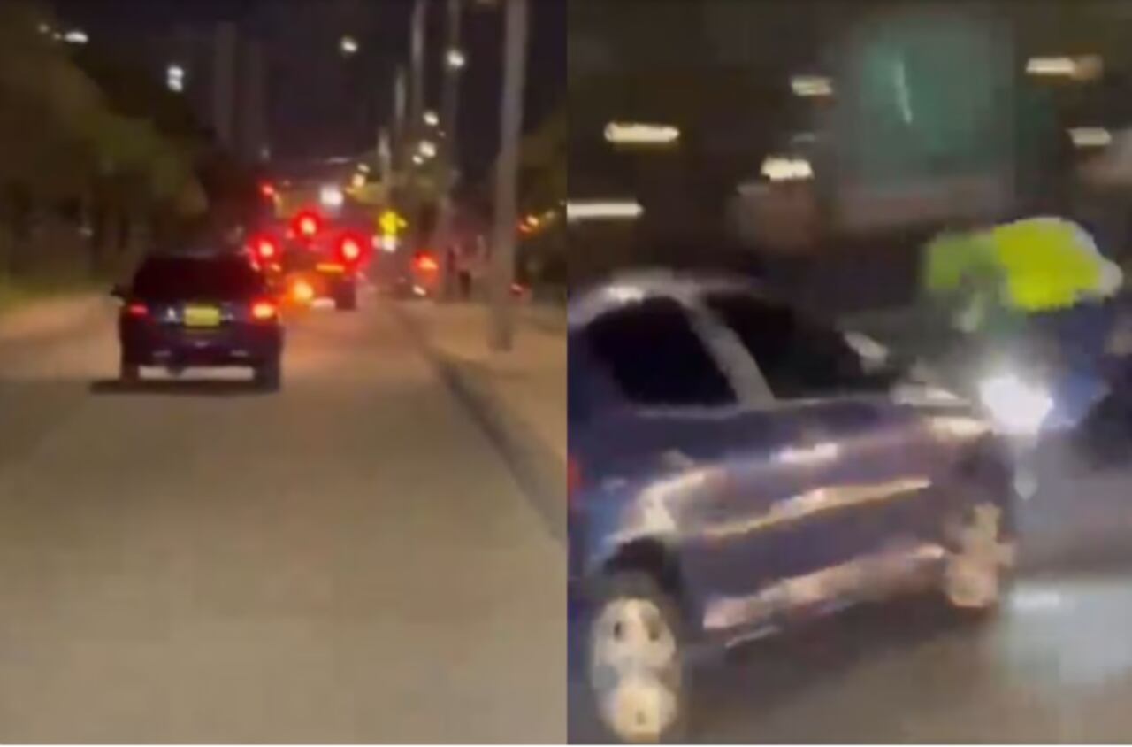 Conductor en Bogotá que arrolló a Policías, tiene antecedente por feminicidio