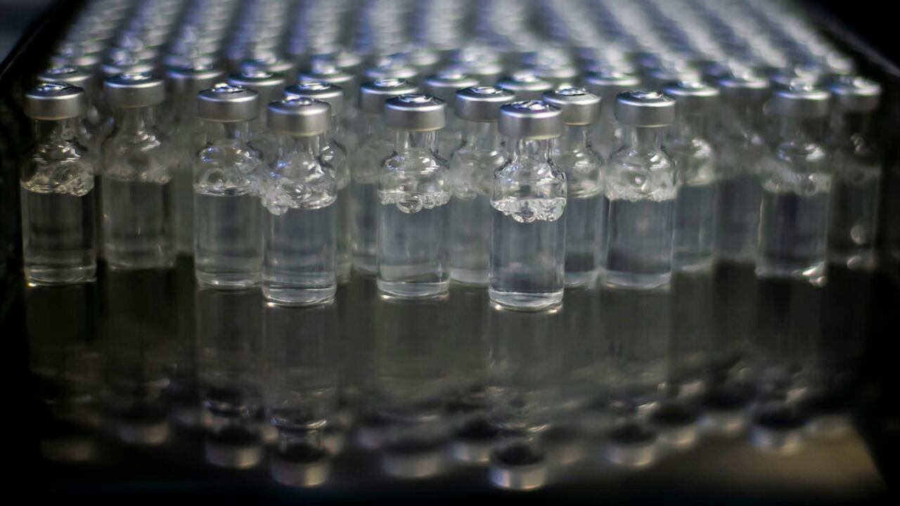 Dosis de vacunas de AstraZeneca.