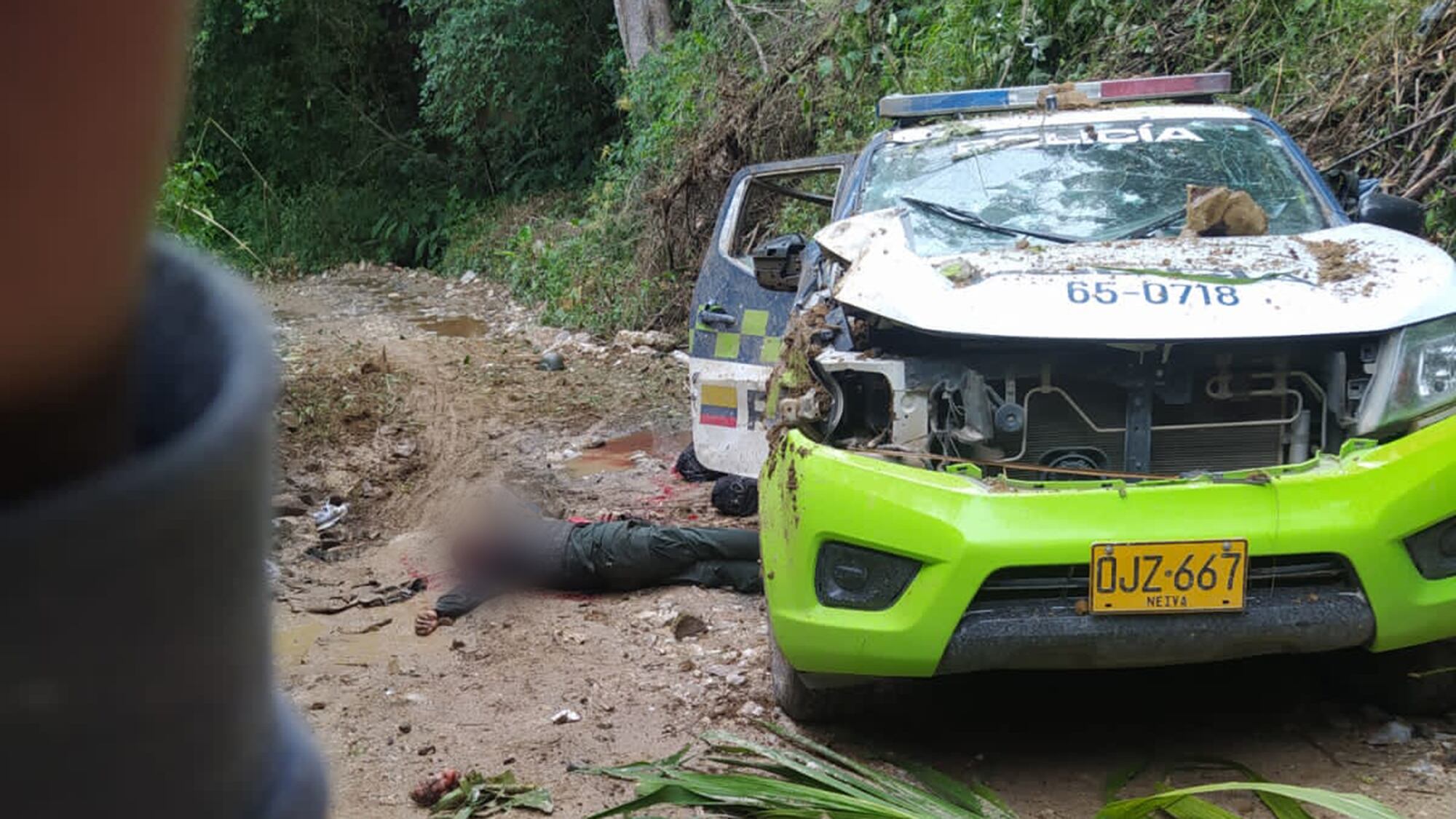 Masacre de Policías en el Huila