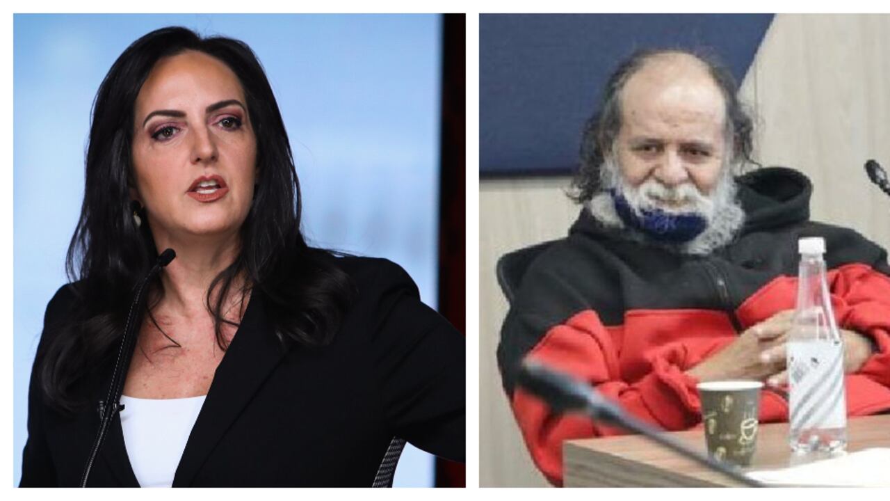 María Fernanda Cabal cuestionó a alias 'Martín Sombra'.