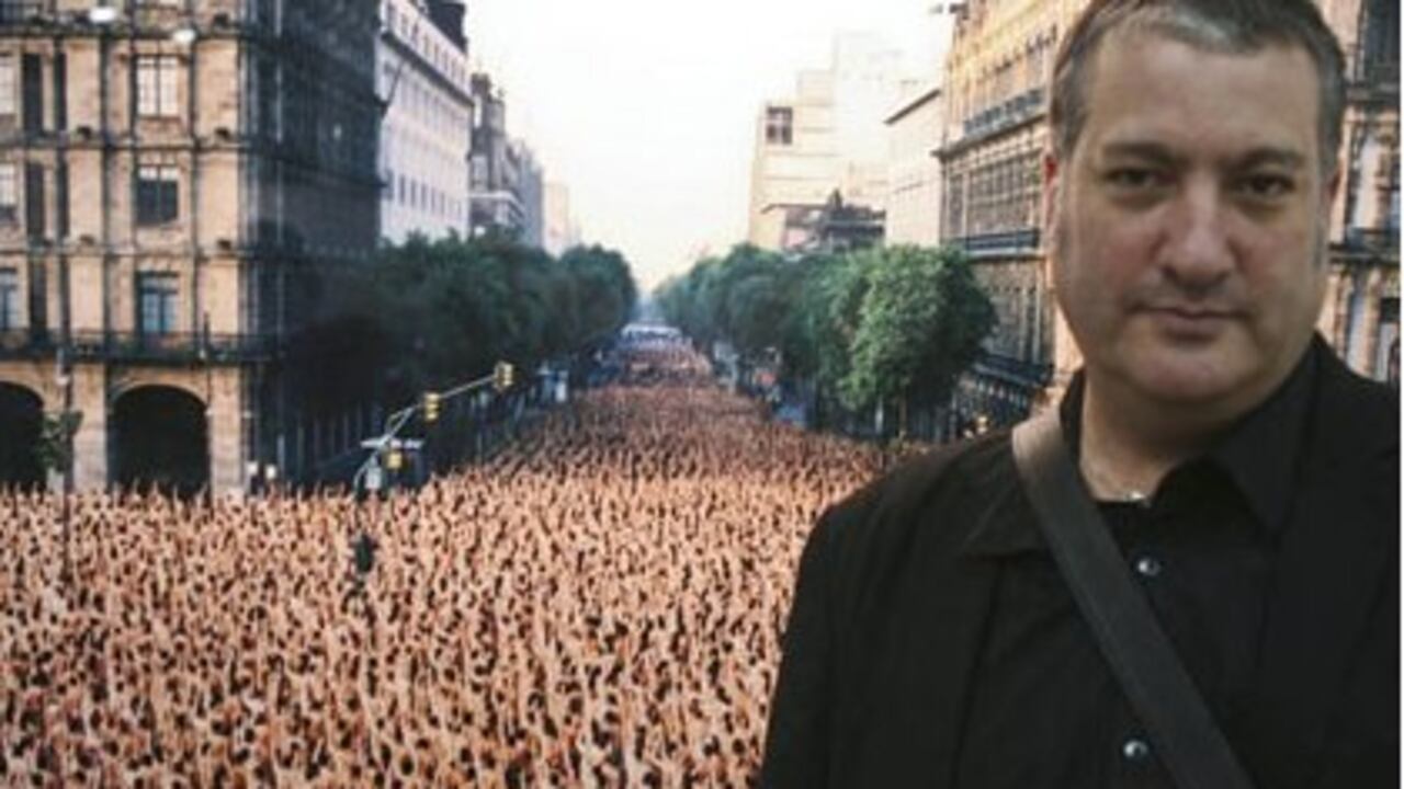 El fotógrafo estadounidense Spencer Tunick,