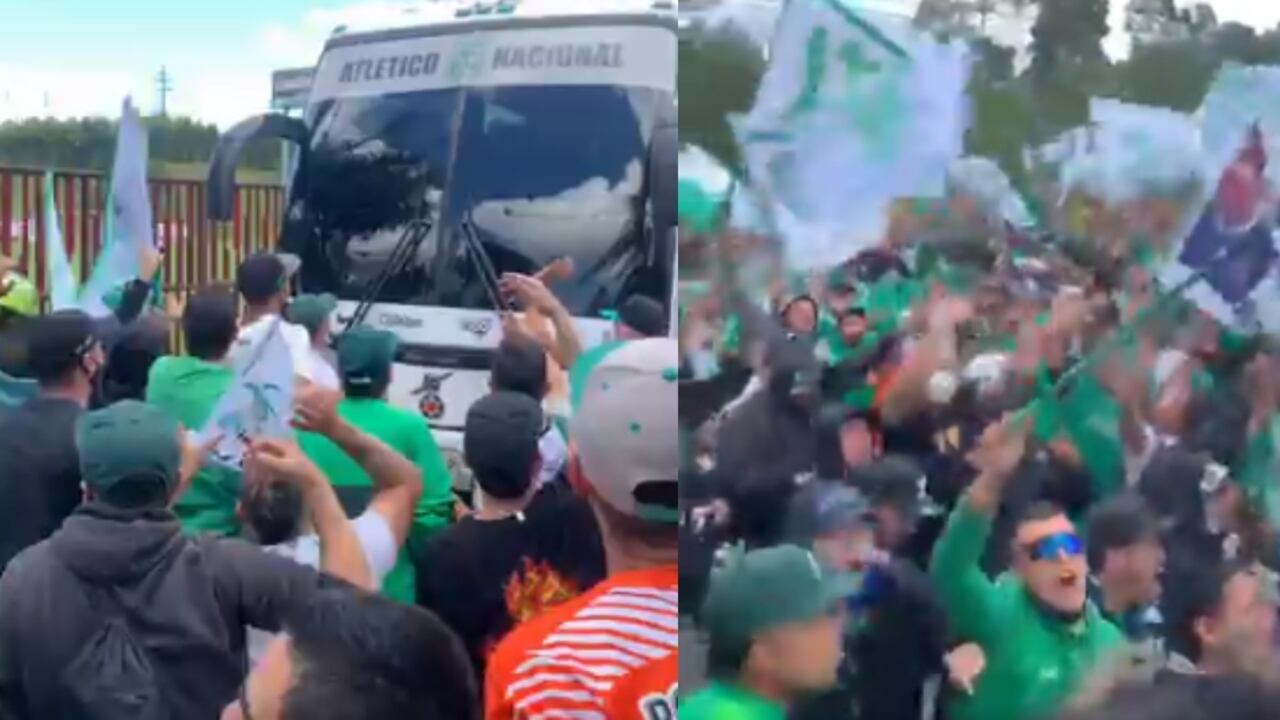 Fotos: así fue la protesta de hinchas de Atlético Nacional por malos números del equipo