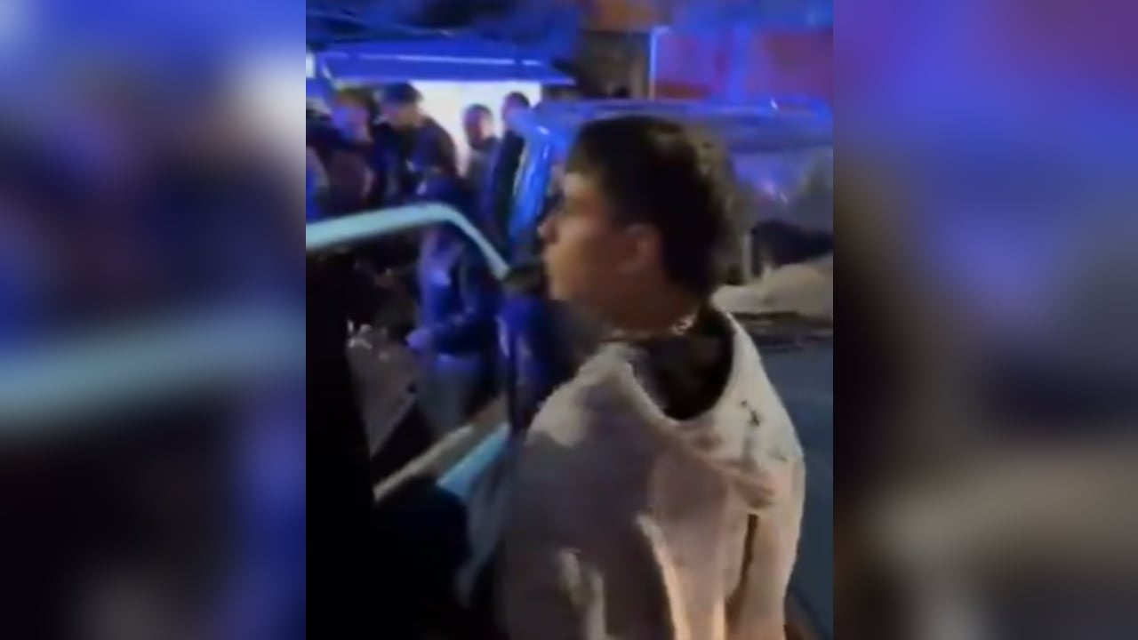 Esta fue la escena con la que se encontró la Policía después de que el hombre fuera brutalmente golpeado.
