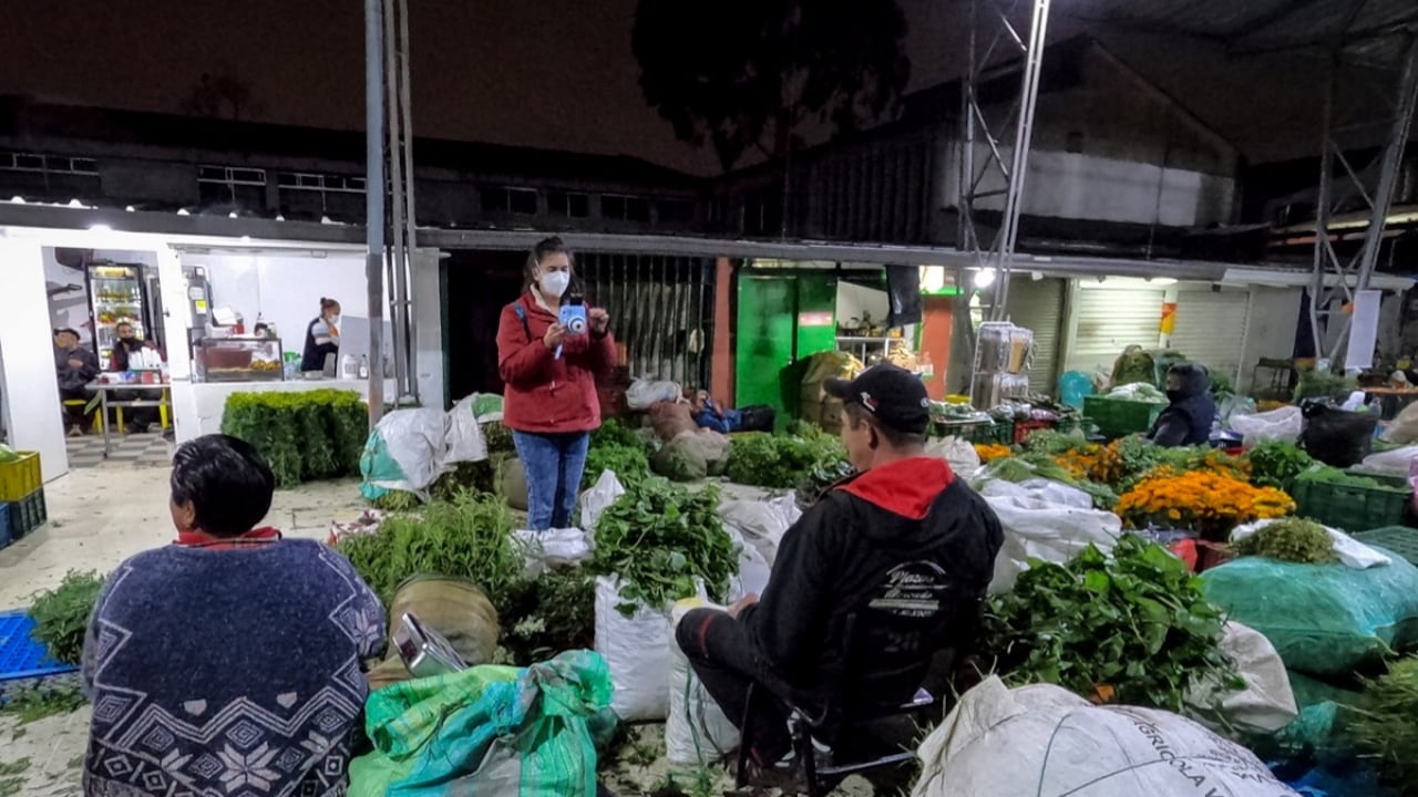 Plaza de Mercado Samper Mendoza en Bogotá