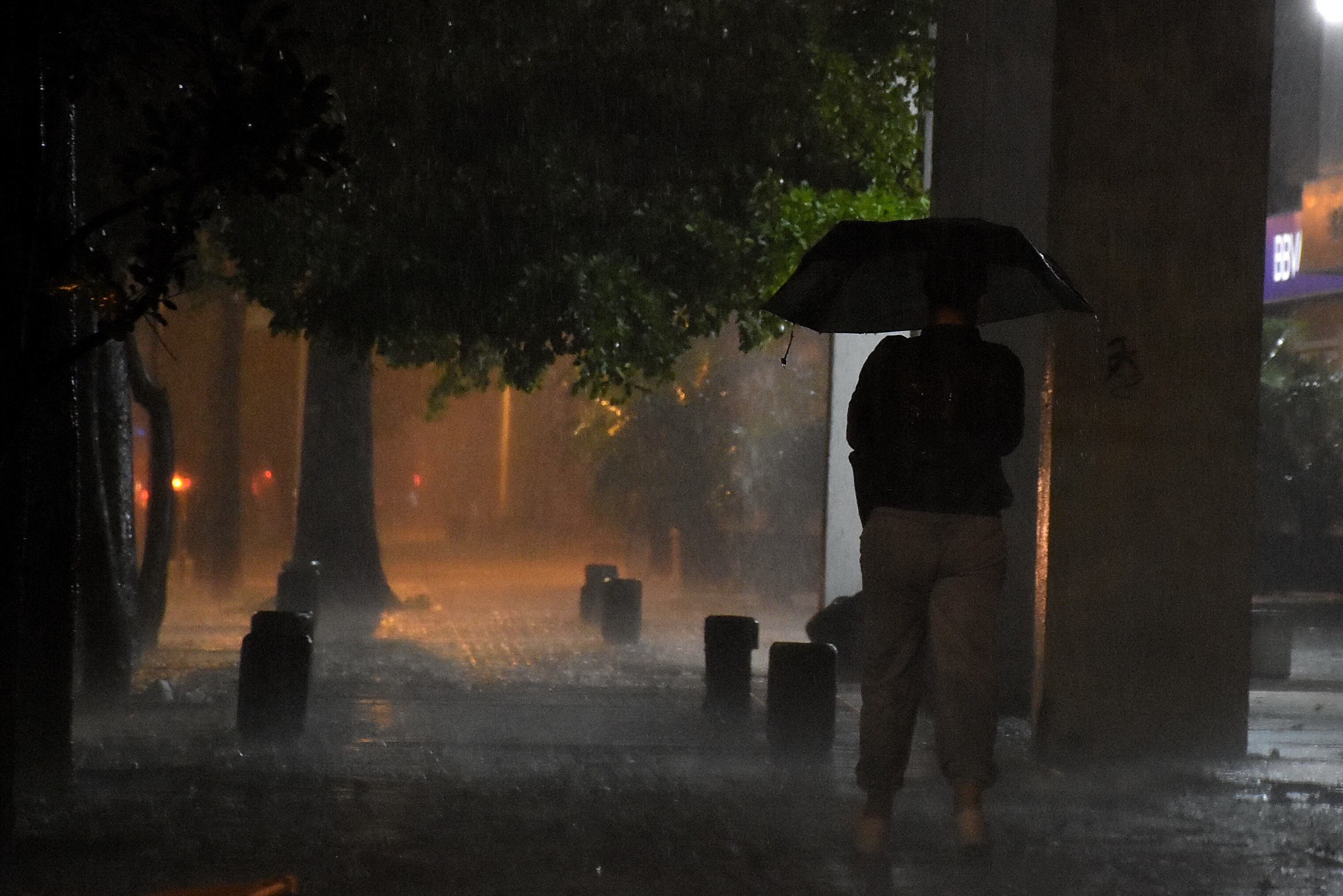 Fuerte Aguacero en Santiago de Cali.