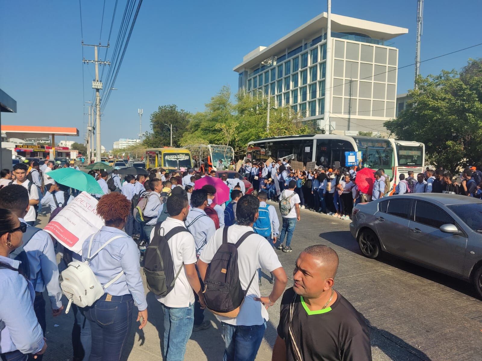 Protestas en Cartagena