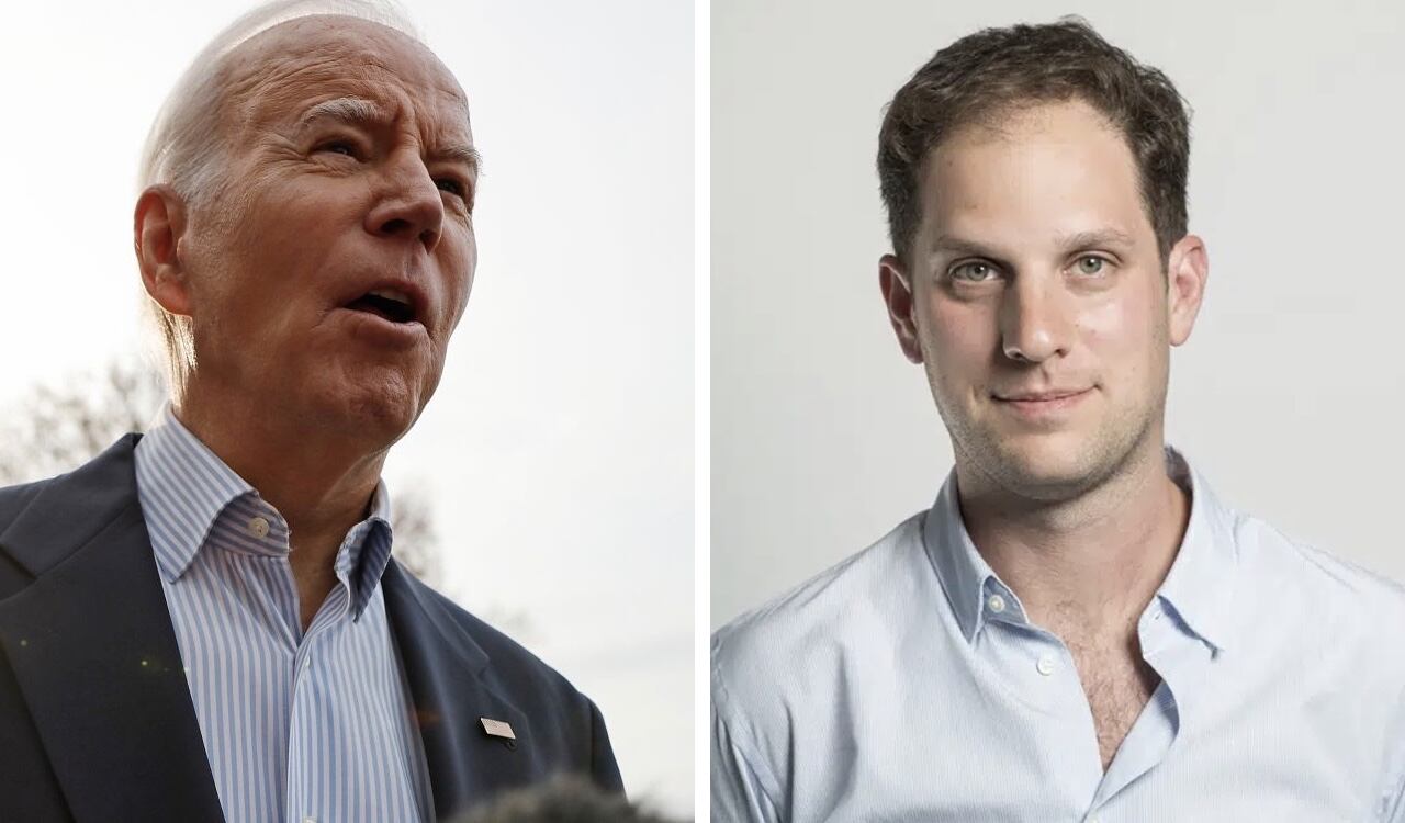 El presidente Joe Biden pide a Rusia que libere al periodista Evan Gershkovich