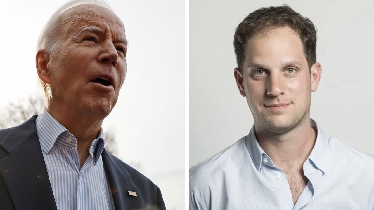 El presidente Joe Biden pide a Rusia que libere al periodista Evan Gershkovich