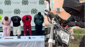 Se logró la incautación de un revólver calibre 38, munición y una placa de motocicleta con reporte de robo.