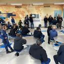 El coronel Daniel Gutiérrez, director del Instituto Nacional Penitenciario en Colombia, estuvo junto con otros funcionarios de la misma entidad en un recorrido institucional por cárceles de los Estados Unidos.