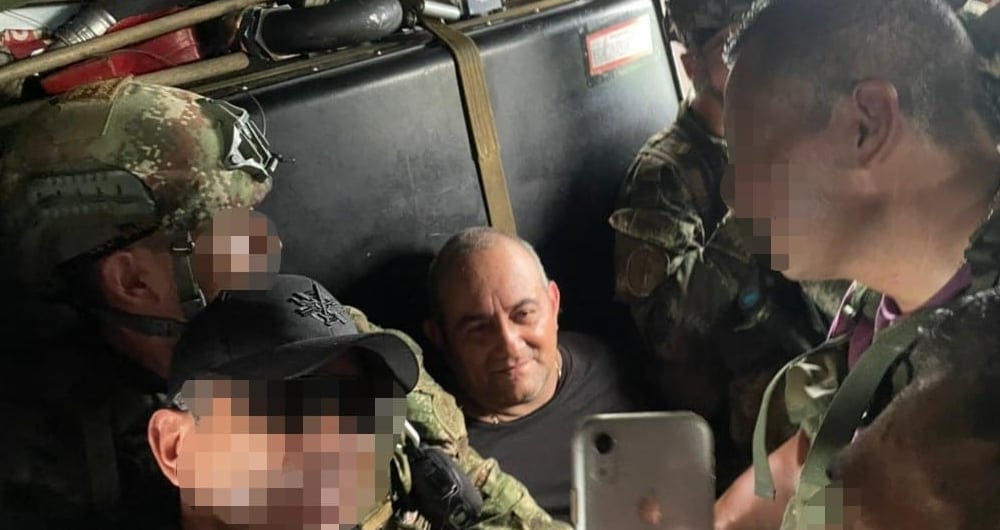 Alias Otoniel, capturado este sábado 23 de octubre