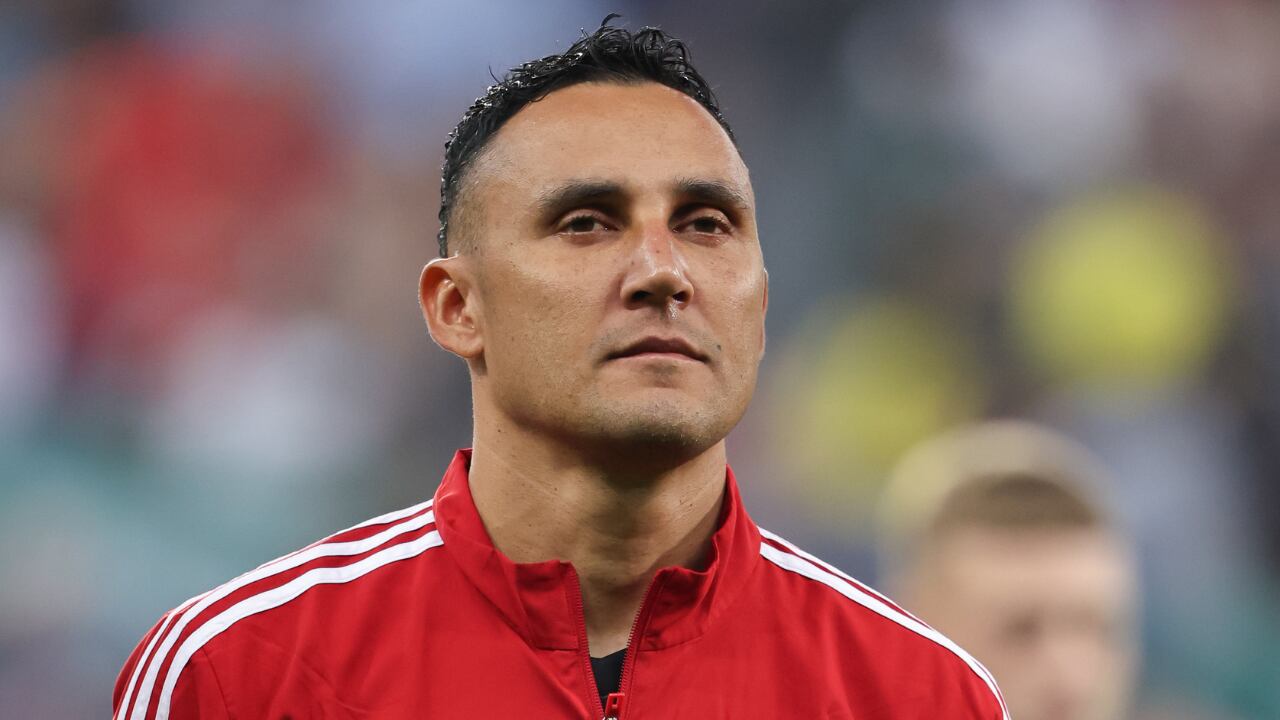 Keylor Navas, portero de Costa Rica