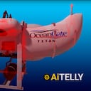 Animación revela cómo la presión causó la implosión del submarino Titan de Oceangate.