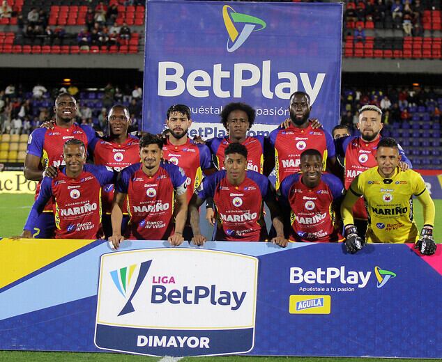 Inicialistas del Deportivo Pasto.