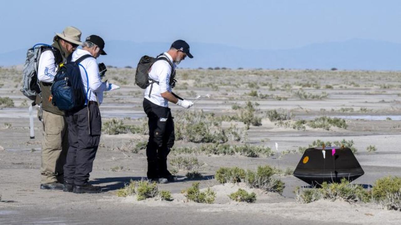 Científicos están estudiando las muestras obtenidas con la cápsula del OSIRIS-REx