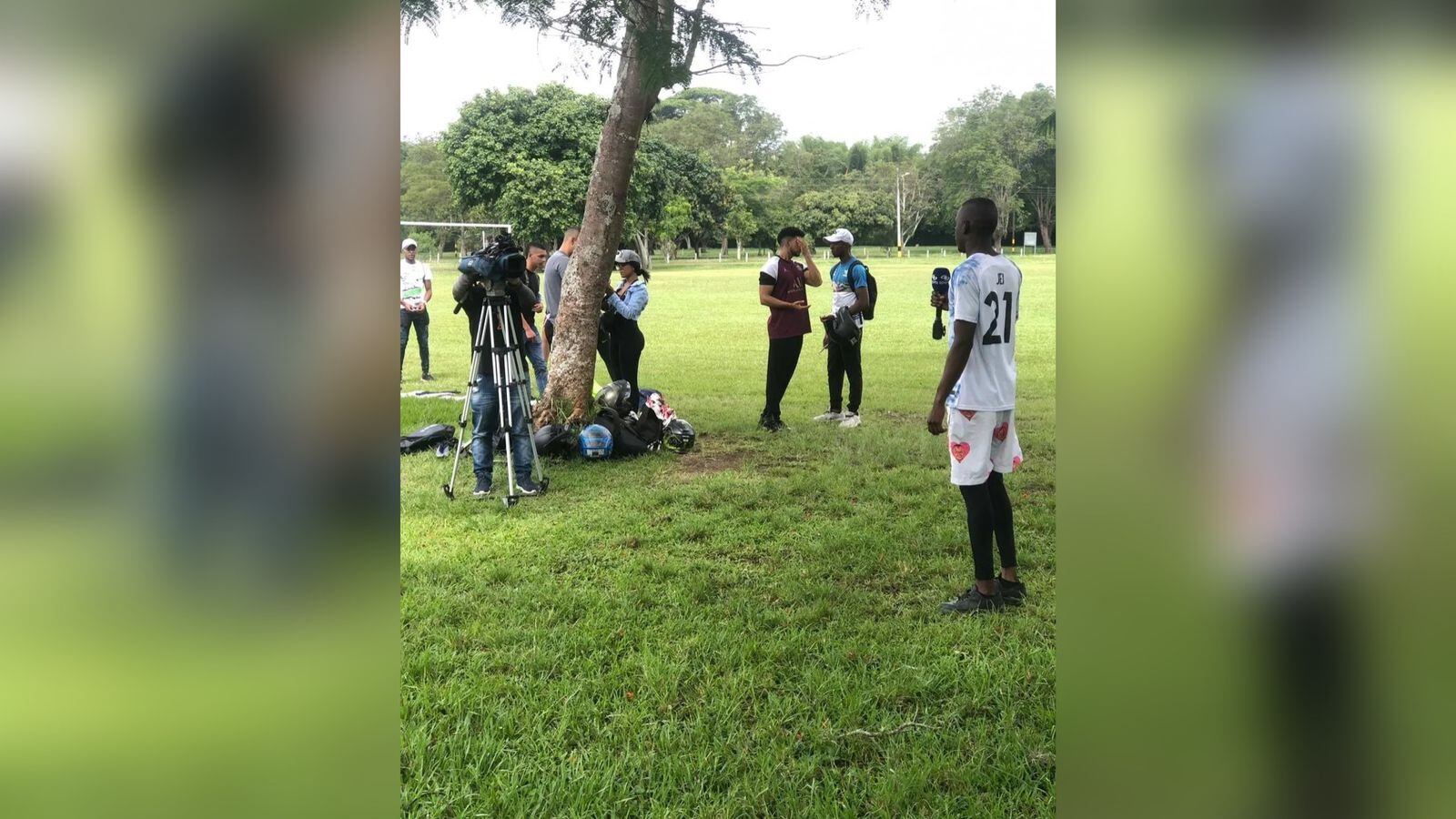 Jhonatan Rodríguez ha viajado a varios países con el objetivo de llegar al fútbol profesional.