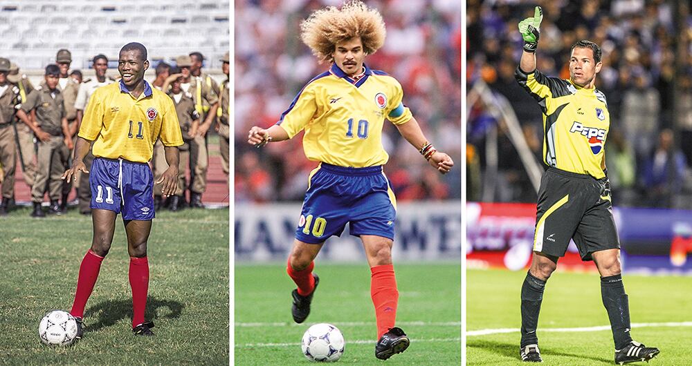     Los jugadores más emblemáticos de la historia del fútbol colombiano se volvieron a alinear, como en los viejos tiempos, para jugársela en los tribunales. Reclaman por el uso de su imagen sin autorización.