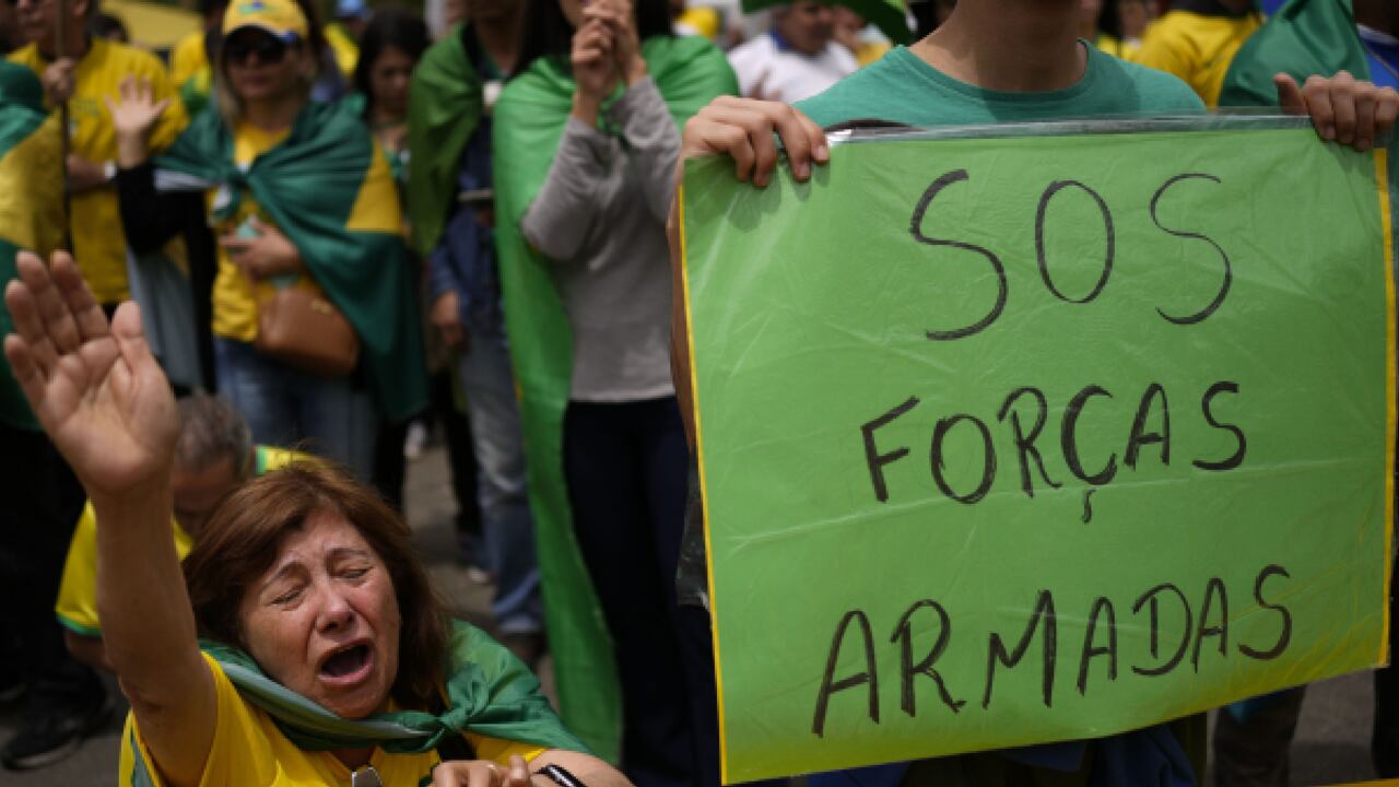 Nueva jornada de protestas en Brasil. Monumentales imágenes aéreas dan cuenta del tamaño de la manifestación contra Lula.