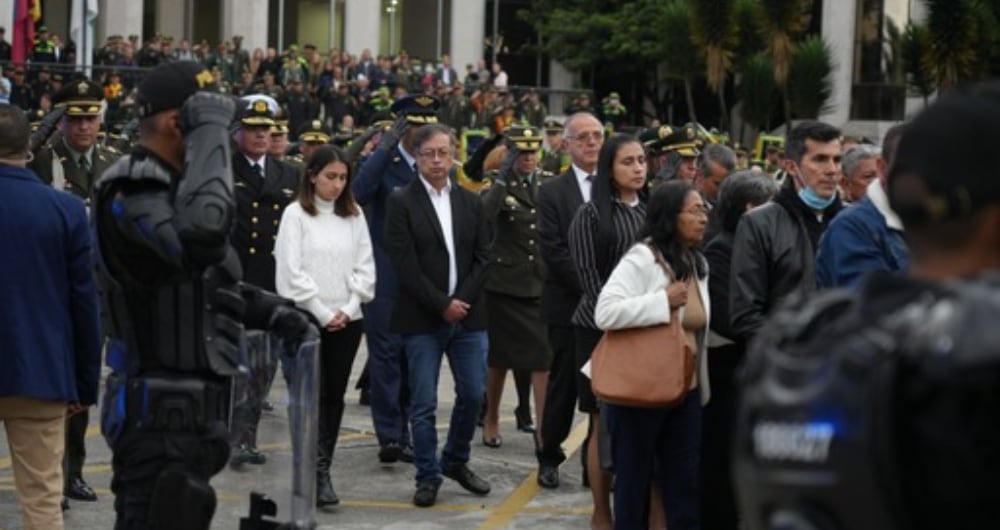 Homenaje a policía asesinado en Caquetá.