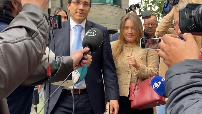 María Alejandra Benavides, la exasesora del ministro de Hacienda, Ricardo Bonilla, en la Fiscalía.