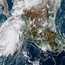 Huracán Pamela avanzando hacia la costa del Pacífico de México
