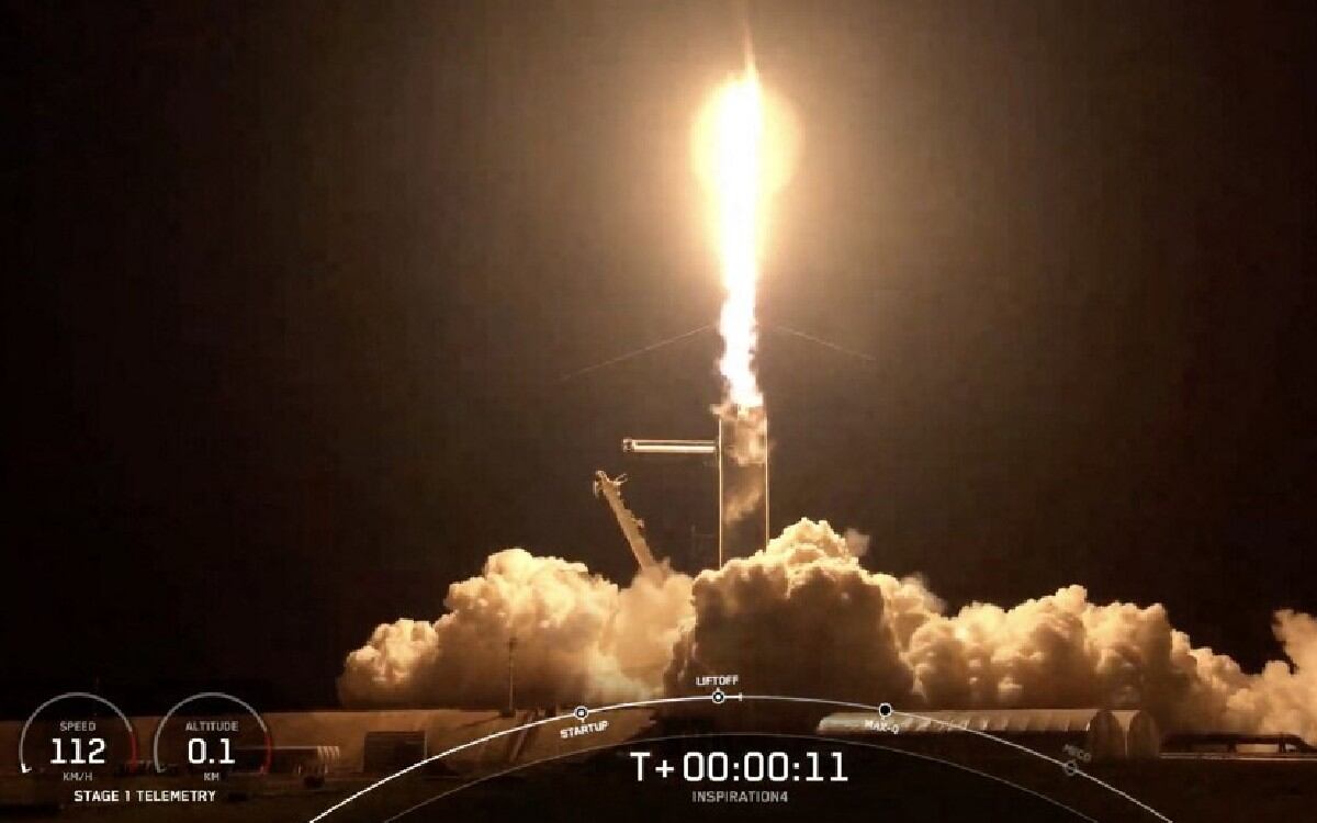 La mision despegó en la noche de este miércoles.