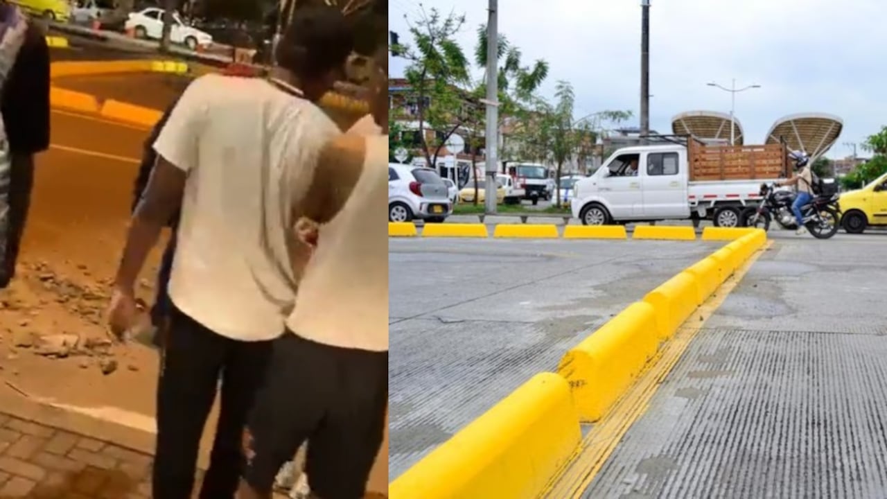 Las autoridades están buscando a los responsables del daño.