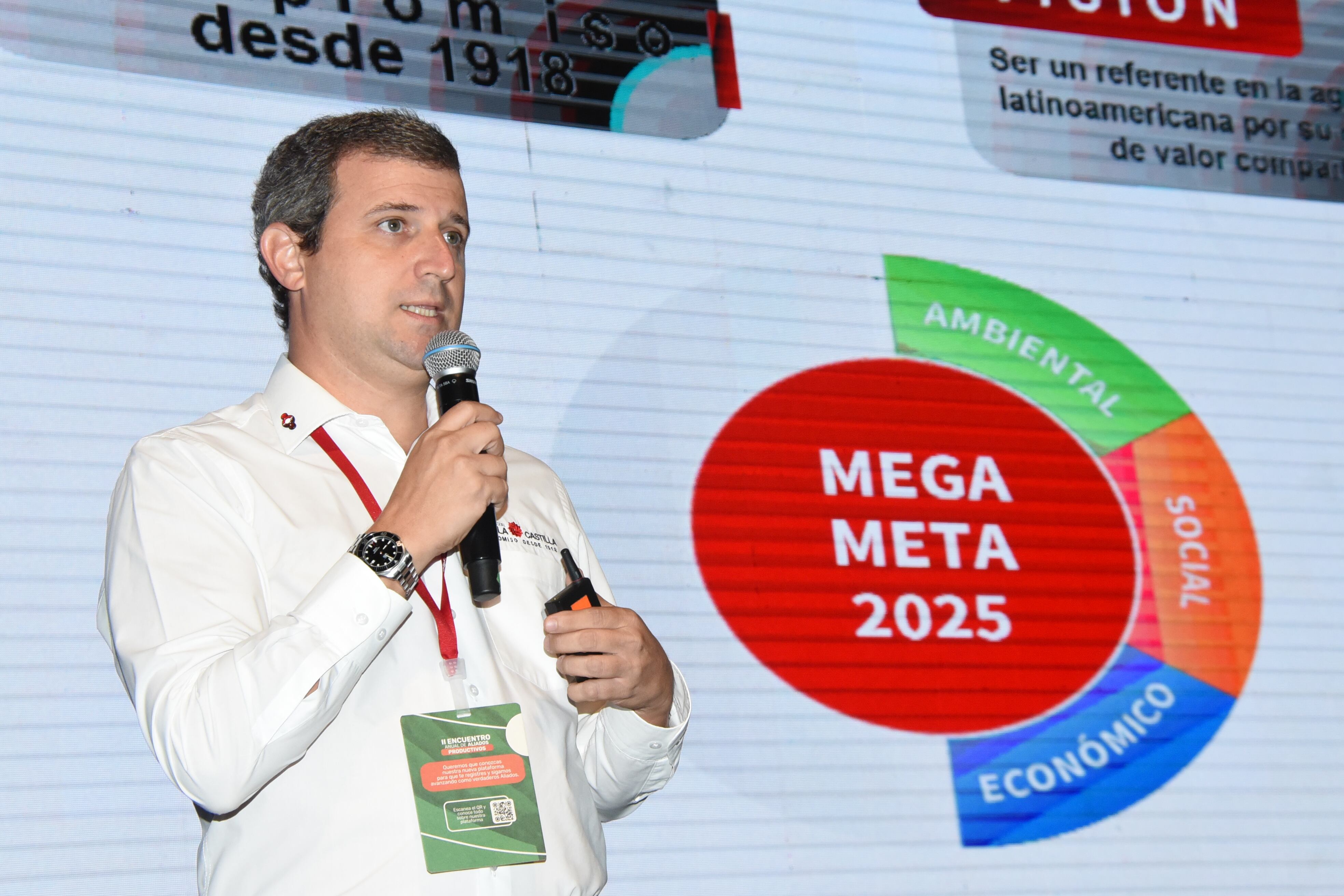 Guillermo Carvajal, gerente de Asuntos Corporativos del Grupo Agroindustrial Riopaila Castilla.