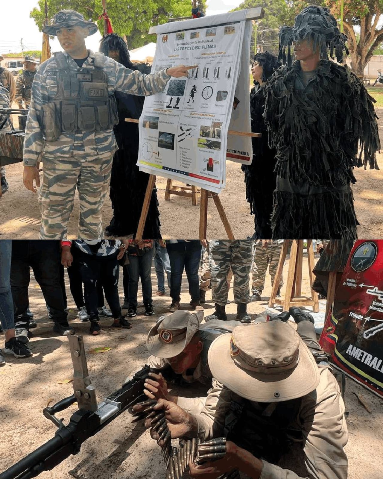 Despliegue de nuestra Fuerza Armada Nacional Bolivariana en los barrios