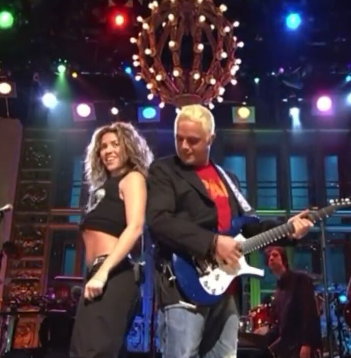 La tortura fue la primera colaboración juntos. Foto: Twitter @alejandrosanz.