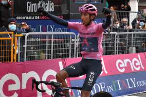 Egan Bernal en el Giro de Italia 2021