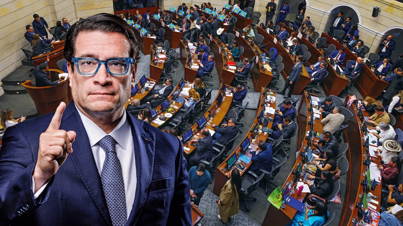 El Congreso tiene las horas contadas para sacar adelante la ley de sometimiento. El ministro de Justicia, Iván cancino.