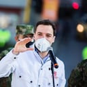 Gómez destacó el gran aporte del personal médico venezolano en Bogotá.