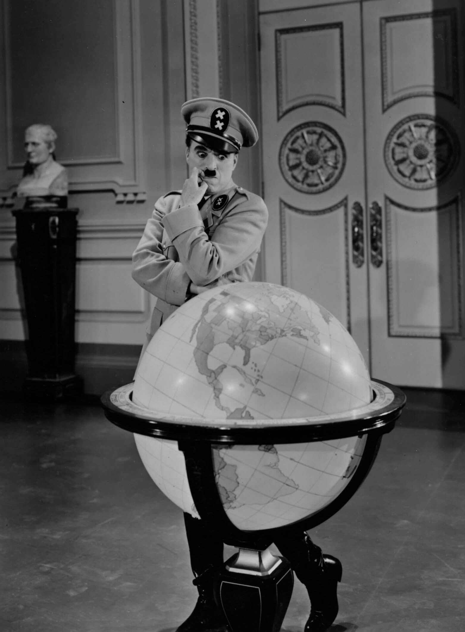 Fotografía de "El gran dictador" 1940. Crédito: Roy Export SAS. Cortesía de Cine Colombia.