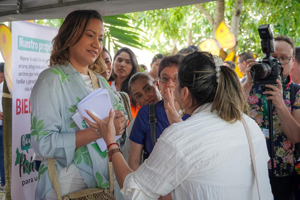 Ministra de Salud, Carolina Corcho Mejía